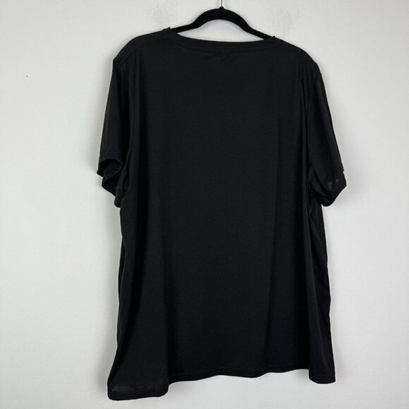 SHEIN Curve Woman’s Black White Skull Graphic Tshirt Size 4XL - Picture 5 of 5